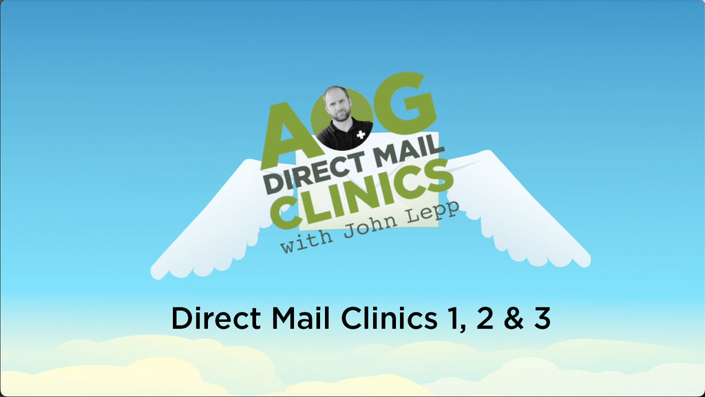 Direct Mail Clinics 1, 2 and 3 (of 11)