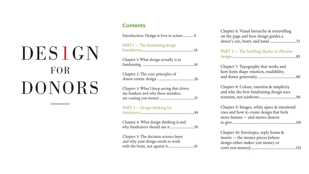 Fundraising Designs for Donors - Books 1 & 2