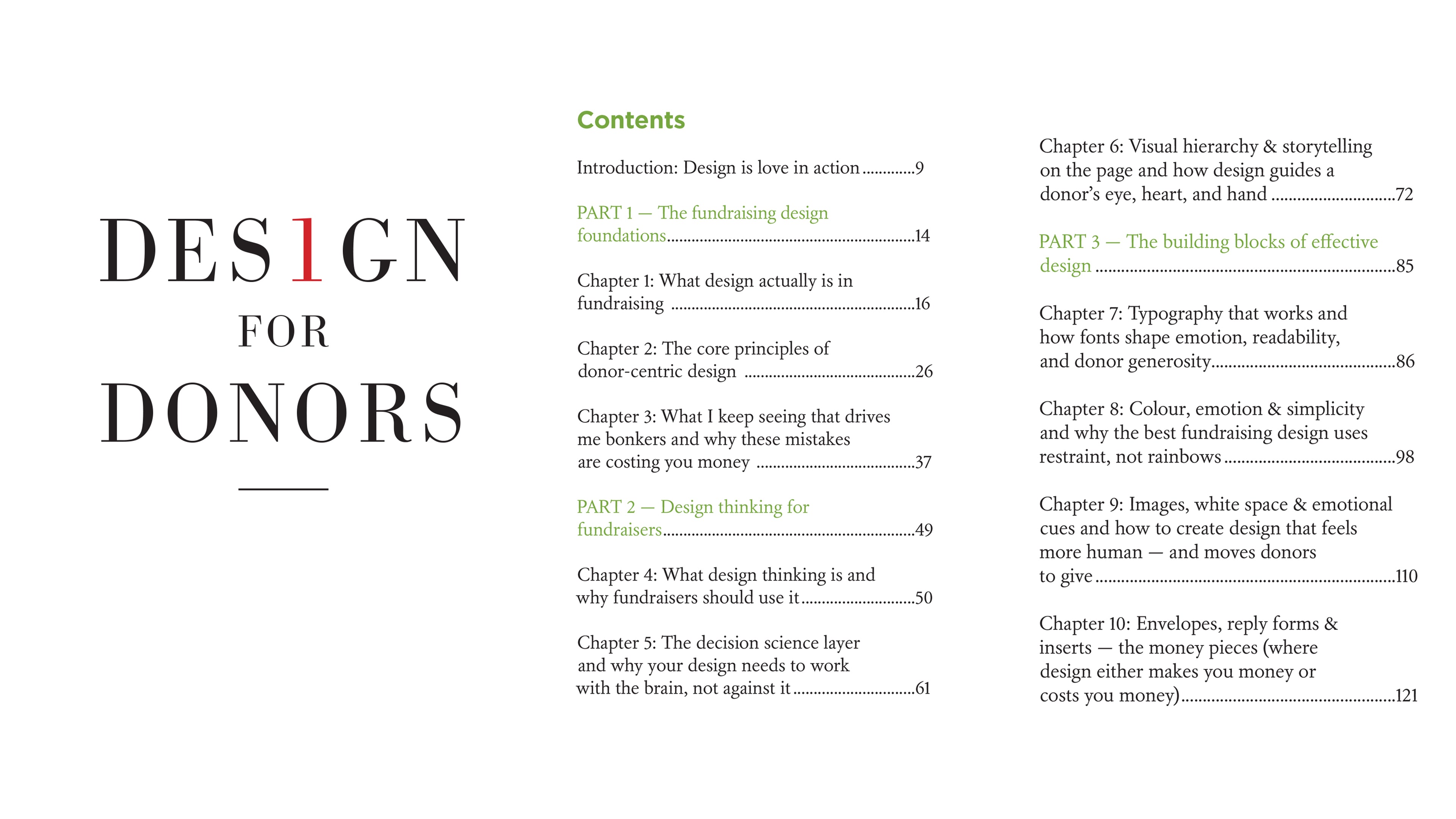 Fundraising Designs for Donors - Books 1 & 2