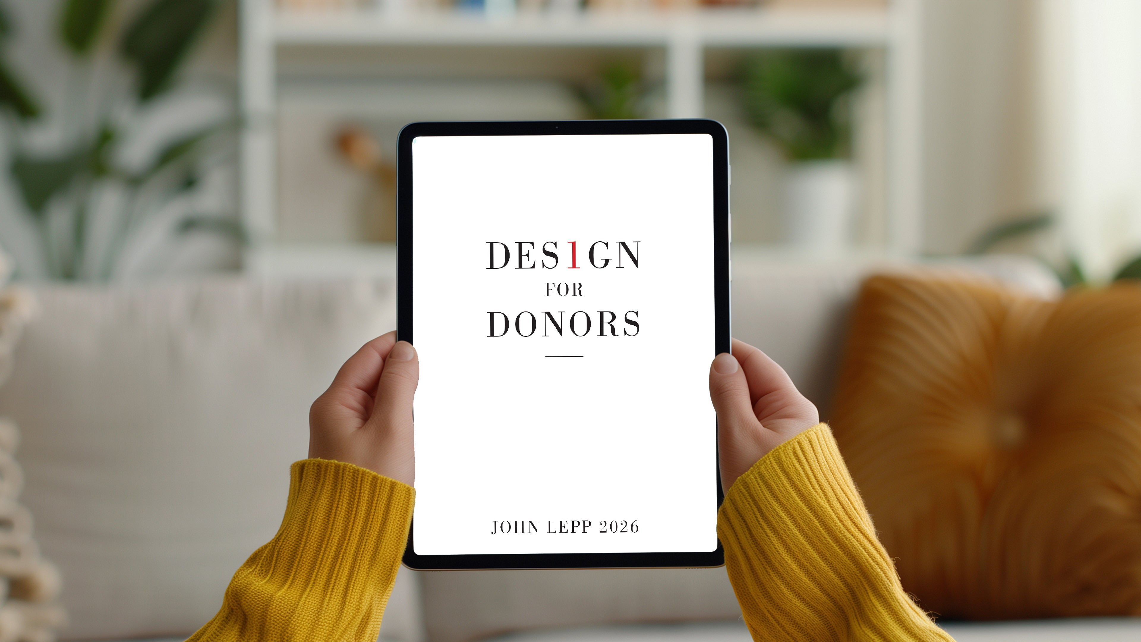 Fundraising Designs for Donors - PART 1